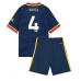 Arsenal Ben White #4 Barnkläder Borta matchtröja till baby 2026-27 Kortärmad (+ Korta byxor) Billigt Arsenal Ben White #4 Barnkläder Borta matchtröja till baby 2026-27 Kortärmad (+ Korta byxor) Billigt